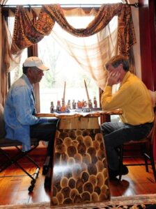 Game On Table with Morgan Freeman